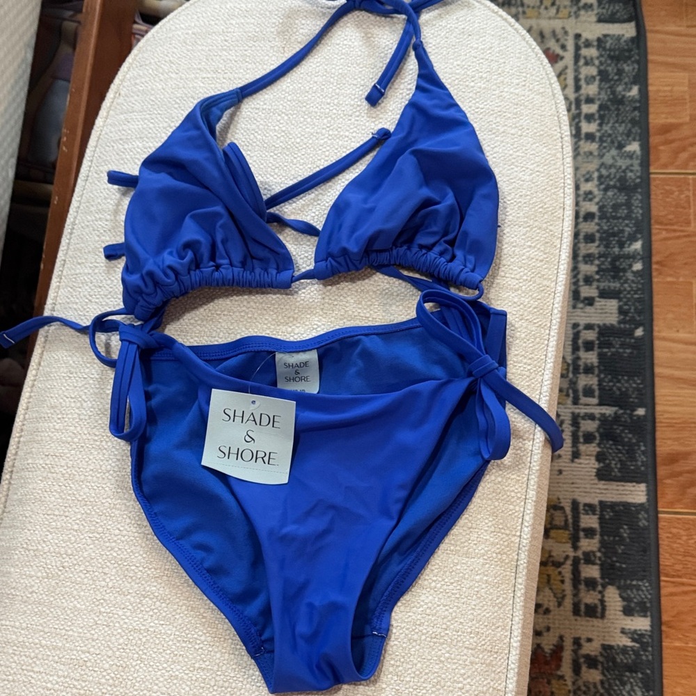 Shade & Shore Vibrant Blue Bikini